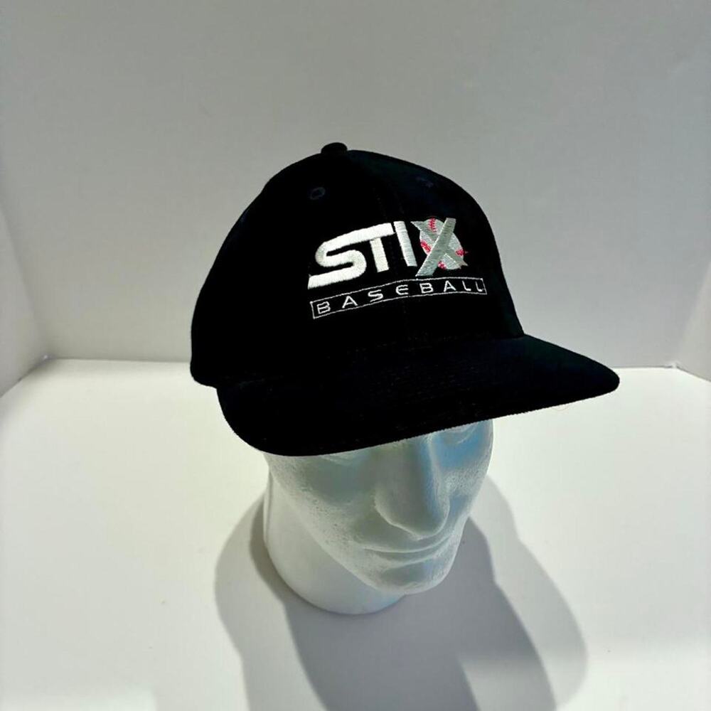Black Stix Baseball Cap Sports Hat KC Caps
